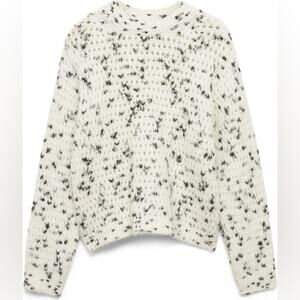 Mango Marbled Open Stitch Sweater